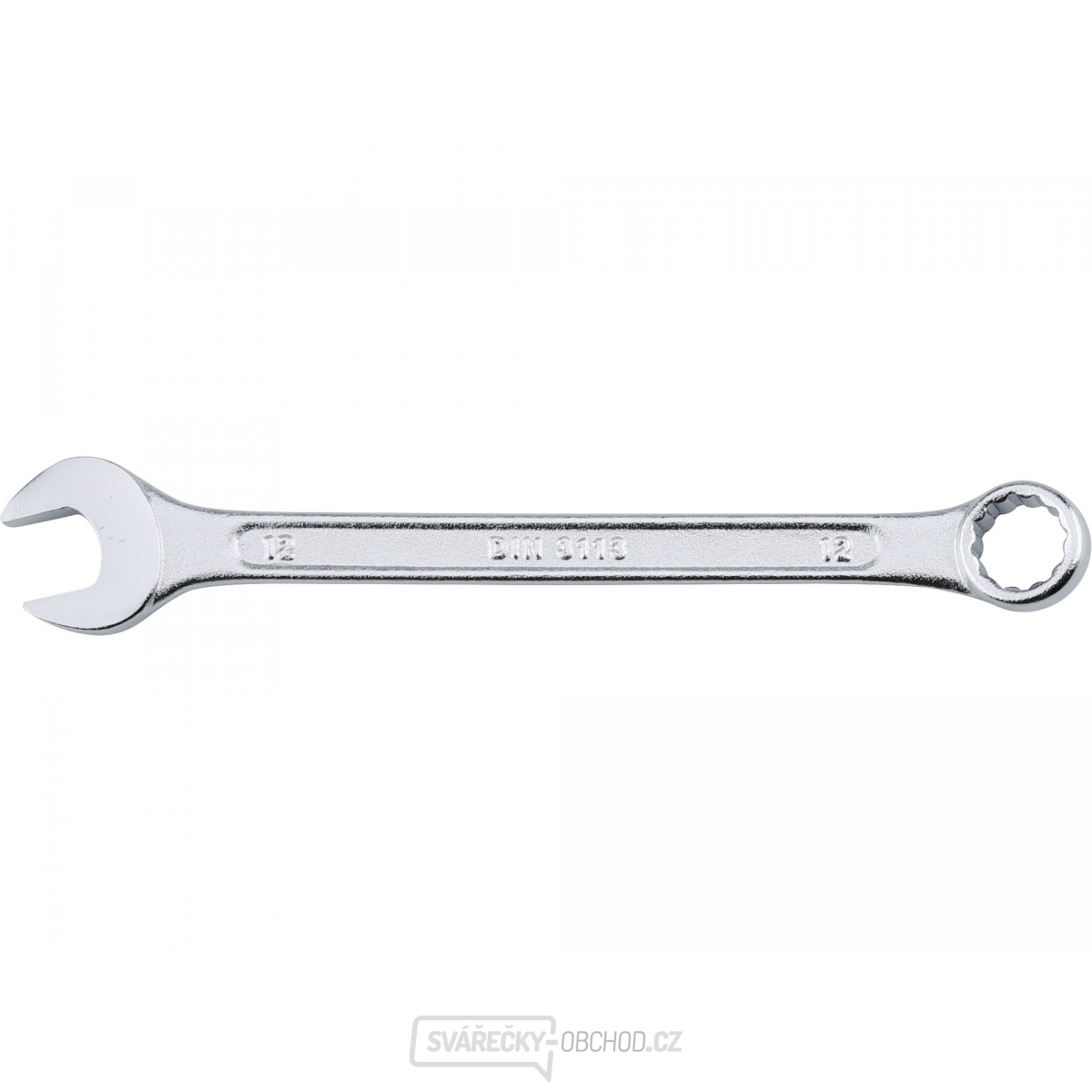 Klíč očkoplochý, 12mm, CrV
