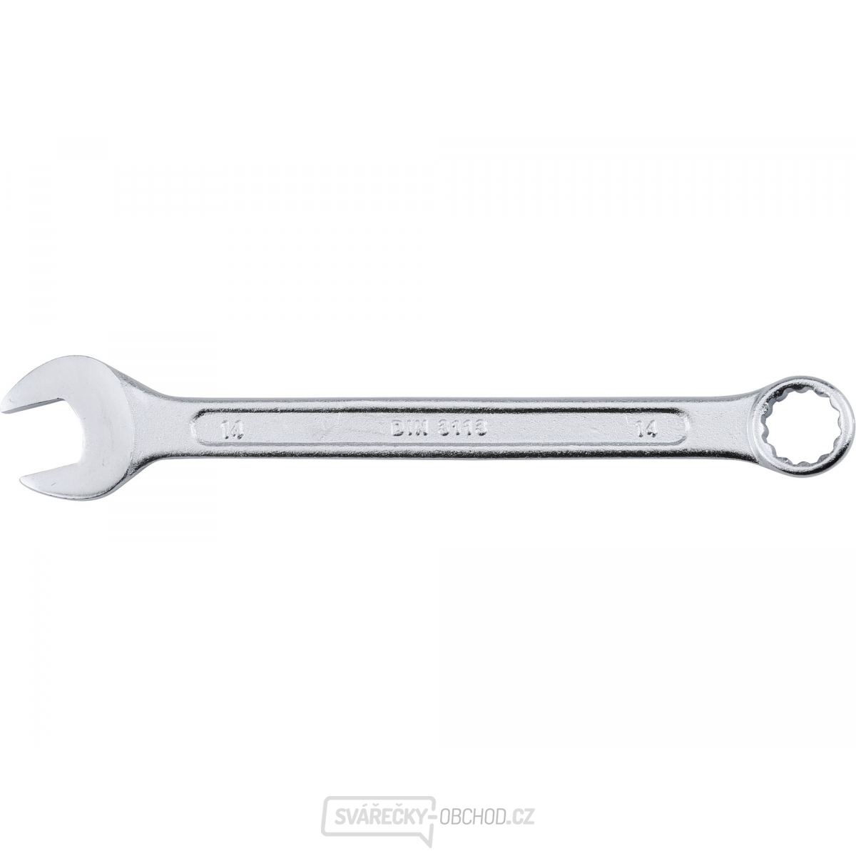 Klíč očkoplochý, 14mm, CrV