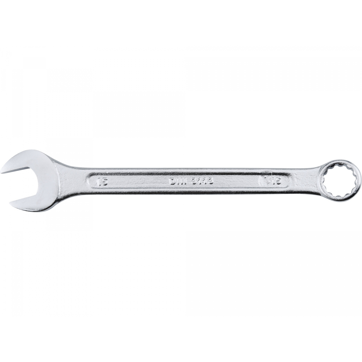 EXTOL PREMIUM Klíč očkoplochý, 15mm, CrV 8816015