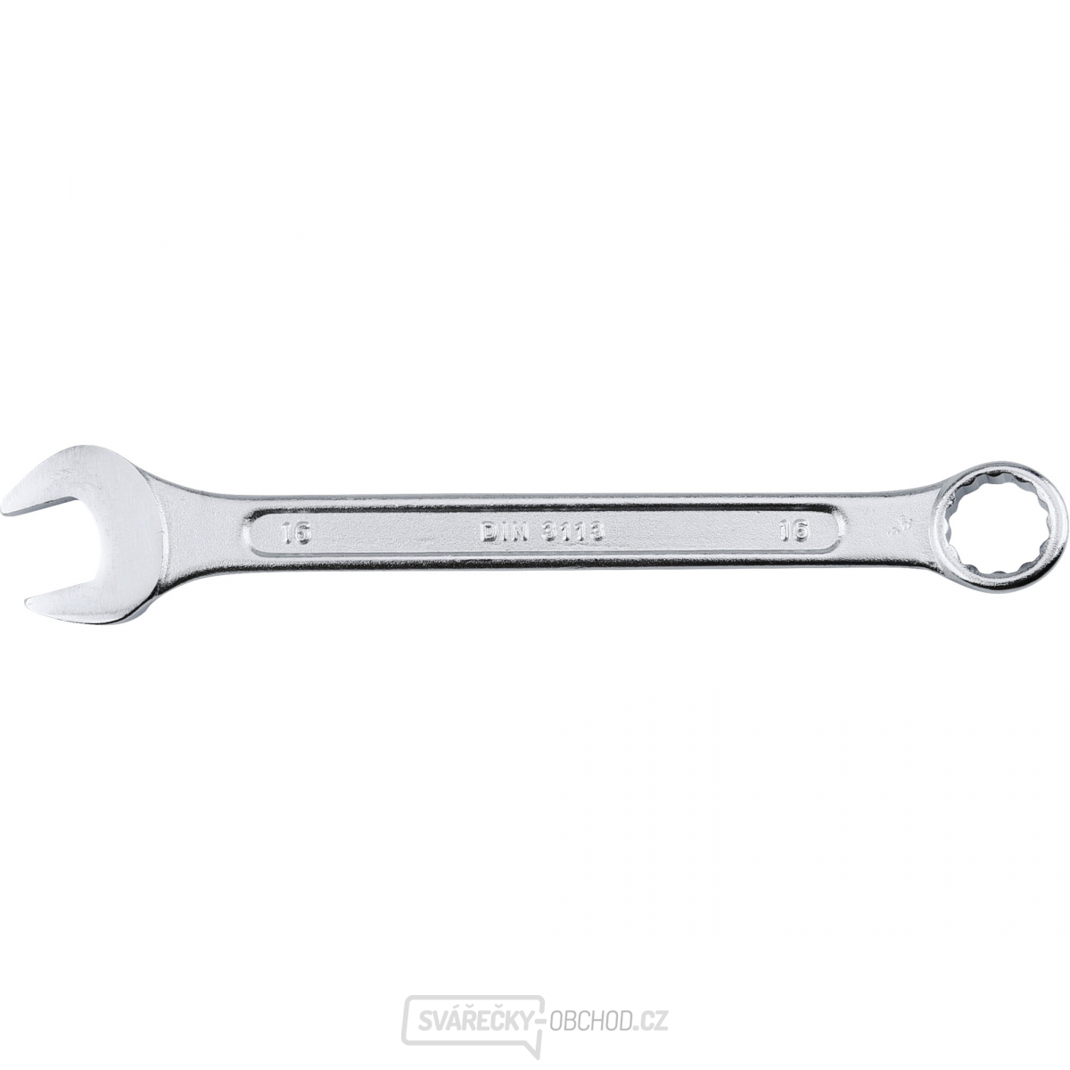 Klíč očkoplochý, 16mm, CrV