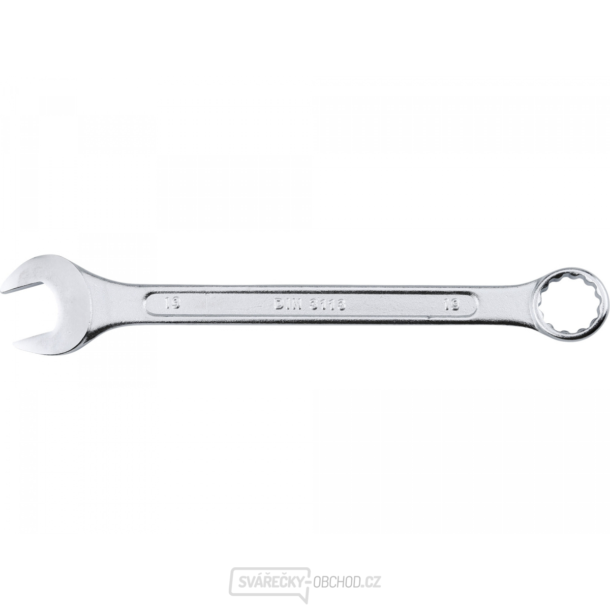 Klíč očkoplochý, 19mm, CrV Klíč očkoplochý, 19mm, CrV gallery main image