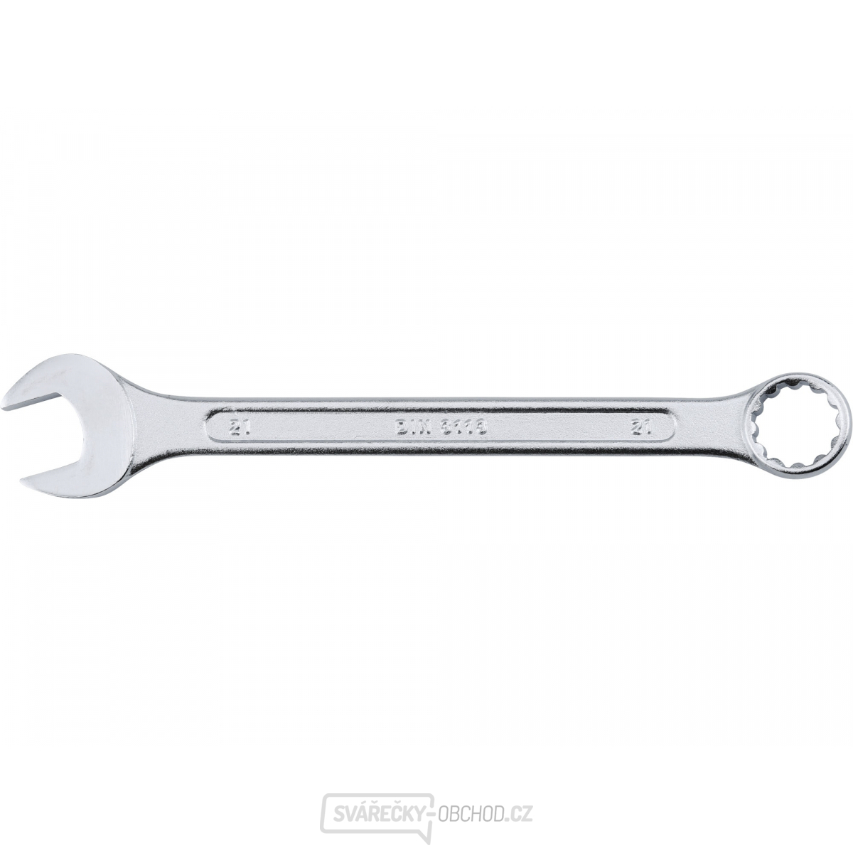 Klíč očkoplochý, 21mm, CrV