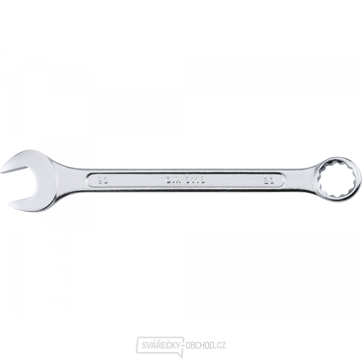 Klíč očkoplochý, 23mm, CrV