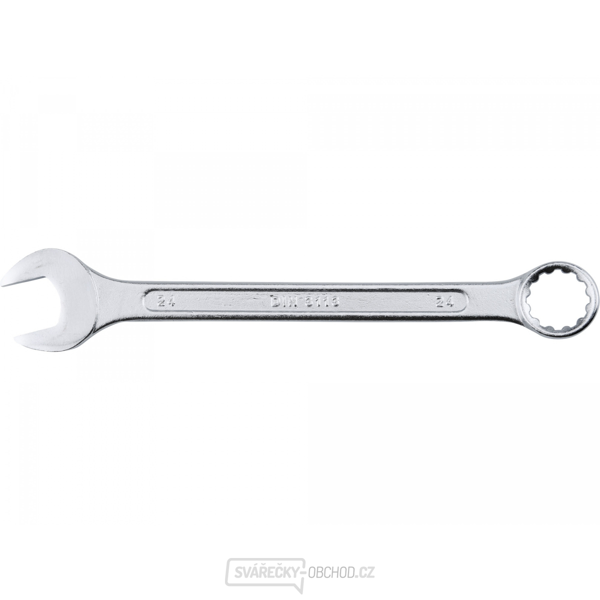 Klíč očkoplochý, 24mm, CrV