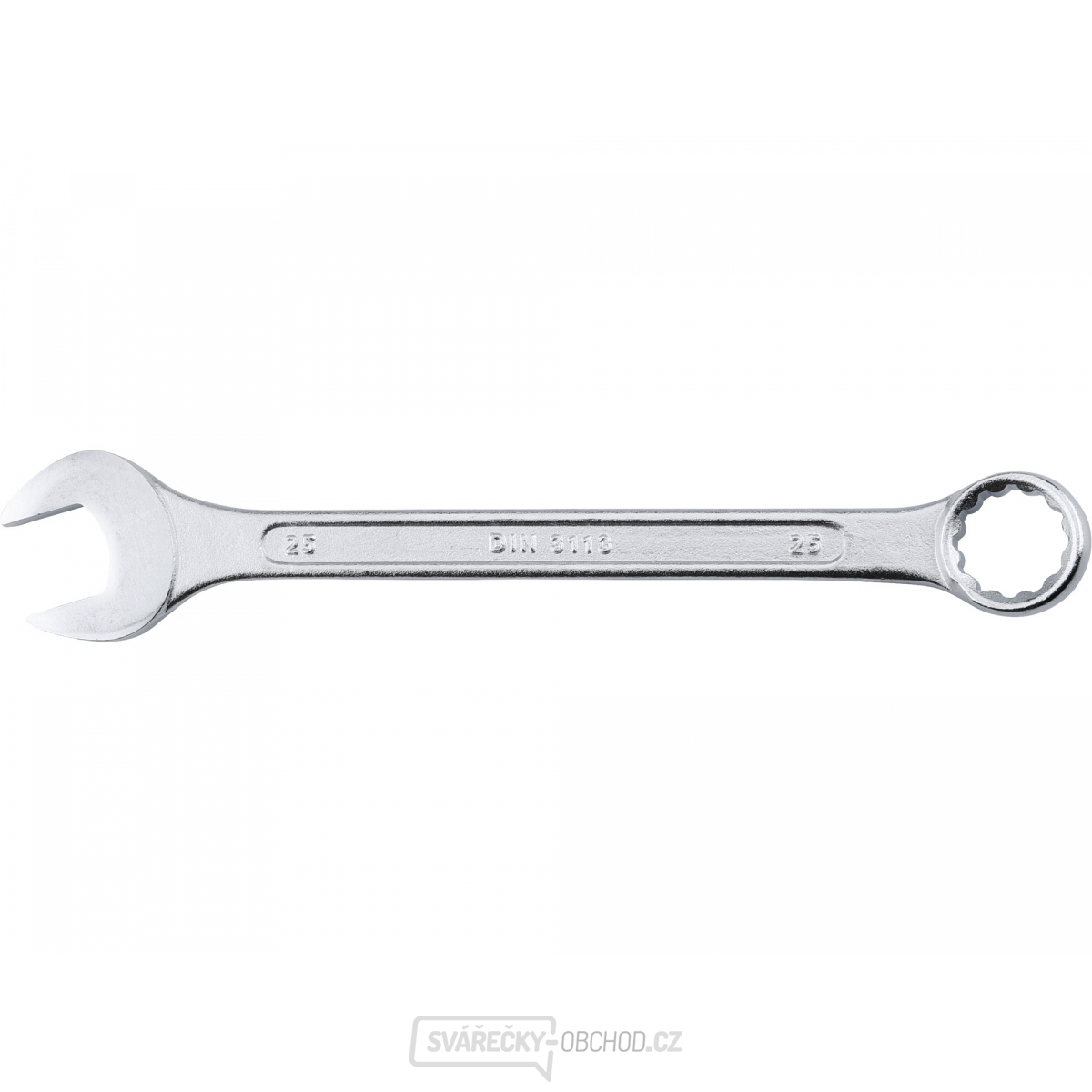 Klíč očkoplochý, 25mm, CrV