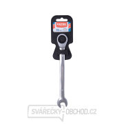 Klíč ráčnový očkoplochý, 72 zubů, 13mm, CrV Náhled