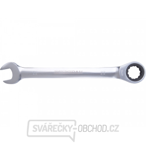 Klíč ráčnový očkoplochý, 72 zubů, 22mm, CrV Klíč ráčnový očkoplochý, 72 zubů, 22mm, CrV gallery main image