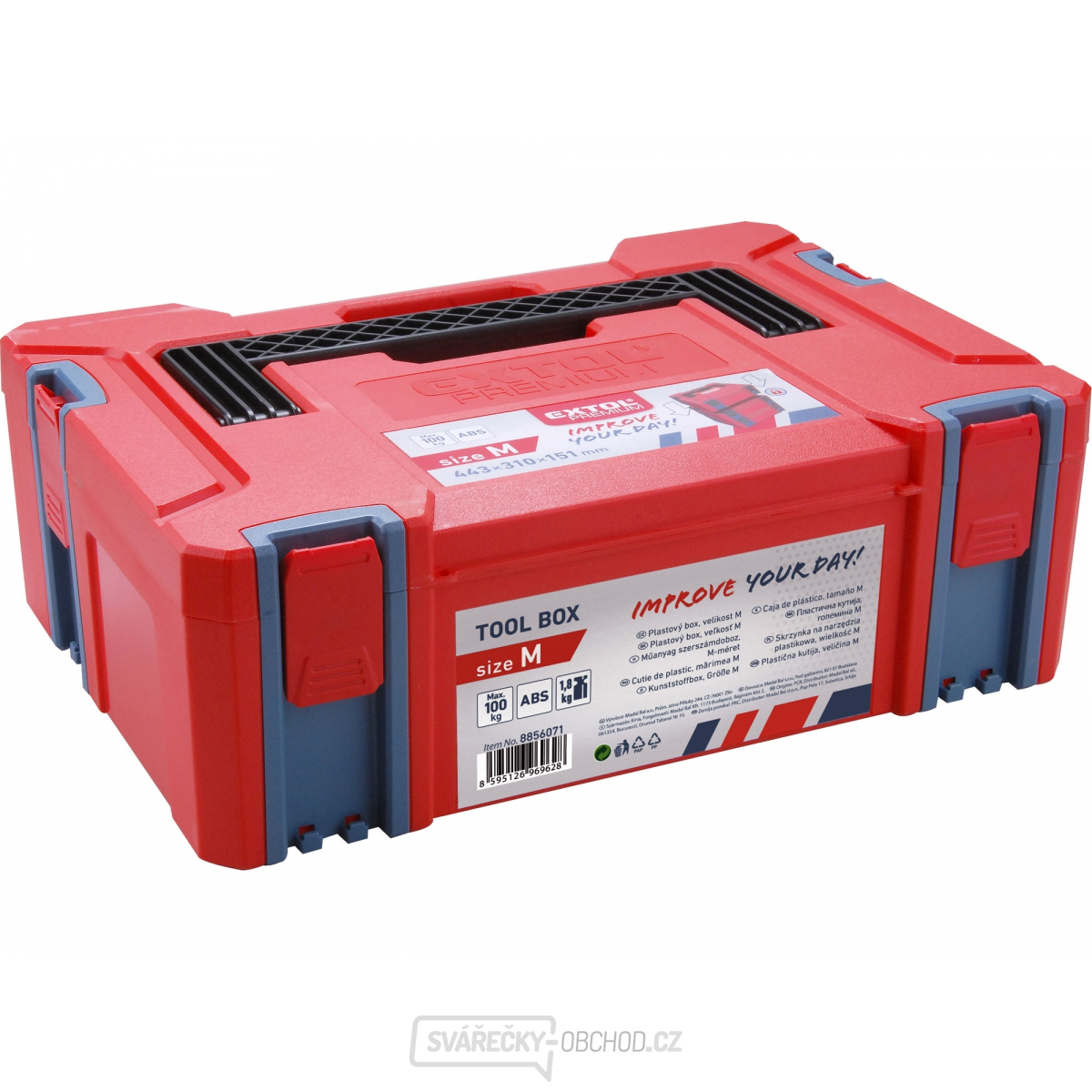 Plastový box, vel. M Plastový box, vel. M gallery main image