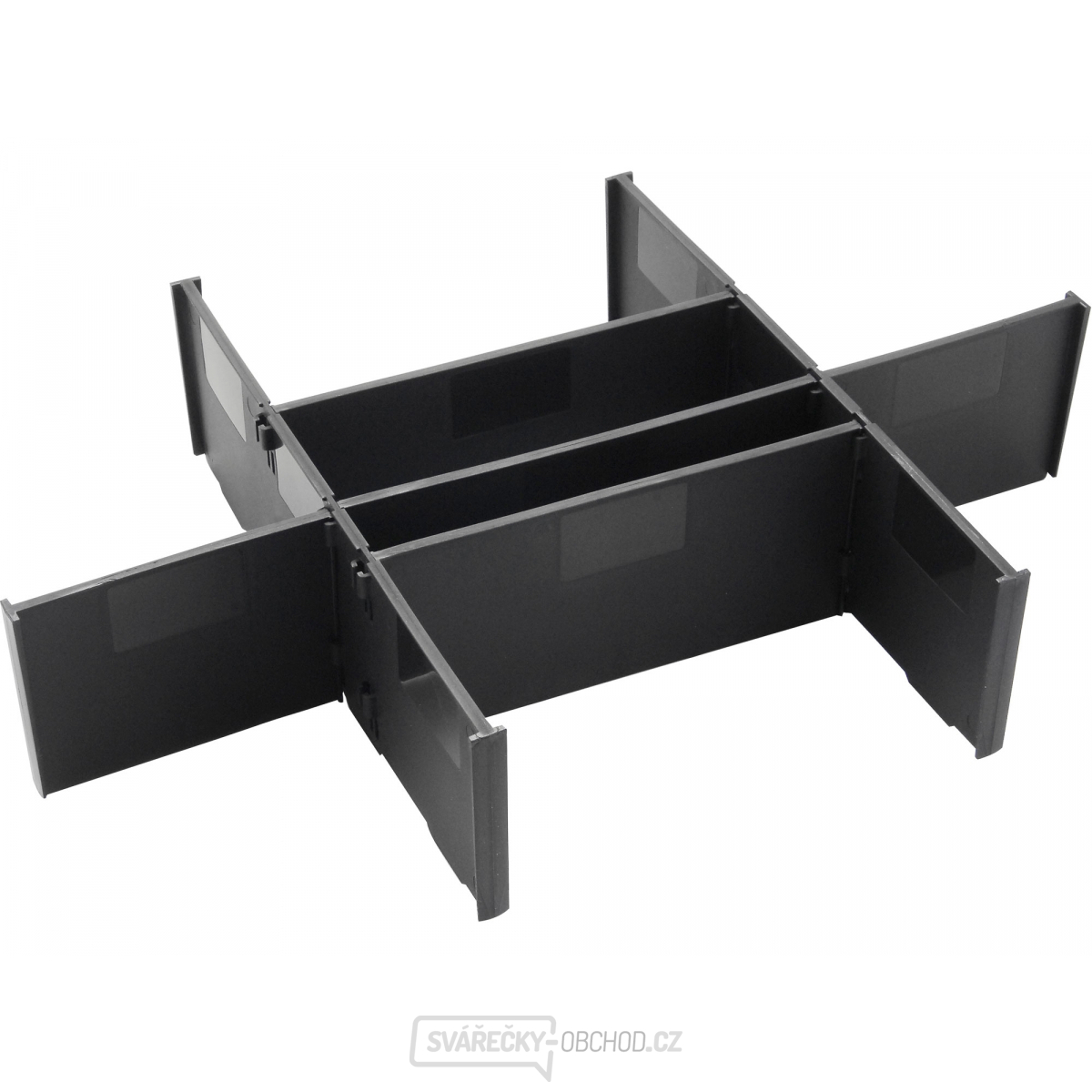 Přepážky do boxů velikostí M/L, sada 6ks