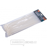 Stahovací pásky bílé, 250x4,8mm - 100 ks Stahovací pásky bílé, 250x4,8mm - 100 ks gallery main image