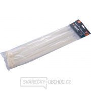 Stahovací pásky bílé, 380x7,6mm - 50 ks Stahovací pásky bílé, 380x7,6mm - 50 ks gallery main image