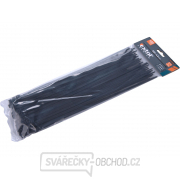 Stahovací pásky černé, 300x4,8mm - 100 ks Stahovací pásky černé, 300x4,8mm - 100 ks gallery main image