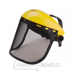 štít celoobličejový s náhlavním držákem, drátěná mřížka štít celoobličejový s náhlavním držákem, drátěná mřížka gallery main image