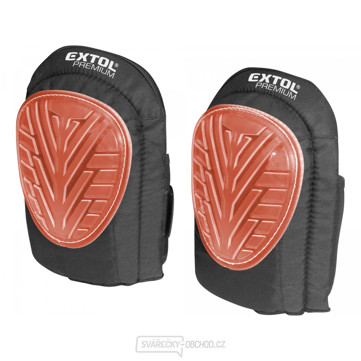 Nákoleník gelový, sada 2ks, univerzální velikost, gelové a pěnové tlumení, zapínání na suchý zip