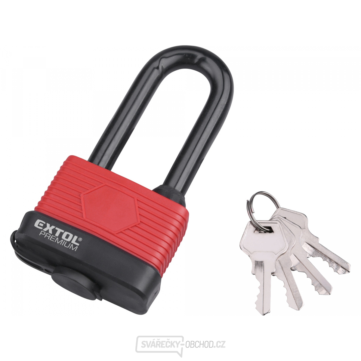 Zámek visací voděodolný, prodloužený, 65mm Zámek visací voděodolný, prodloužený, 65mm gallery main image