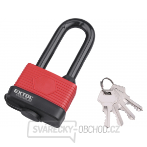 Zámek visací voděodolný, prodloužený, 65mm Zámek visací voděodolný, prodloužený, 65mm gallery main image