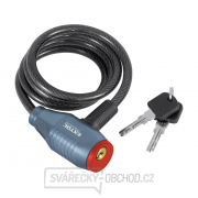 Zámek na kolo - lanko, 8x1000mm Zámek na kolo - lanko, 8x1000mm gallery main image