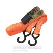 Pás upínací ráčnový s háky, 8m x 25mm, PES Pás upínací ráčnový s háky, 8m x 25mm, PES gallery main image