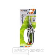 Nůžky zahradnické přímé, 200mm, HCS náhled