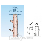 Nůžky zahradnické, HCS - 180mm Náhled