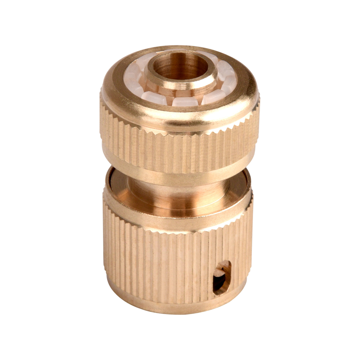 Levně Rychlospojka na hadici, 1/2", STOP ventil, MOSAZ 8876002