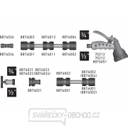 Adaptér vnější závit, 3/4