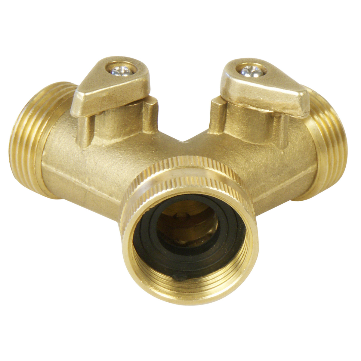 Levně Rozdvojka s ventilem, 3/4", MOSAZ 8876042
