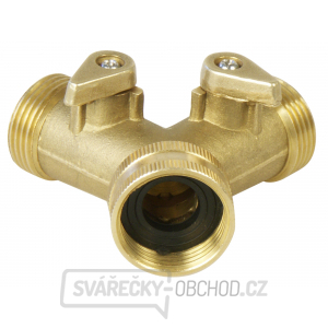 Rozdvojka s ventilem, 3/4 Rozdvojka s ventilem, 3/4