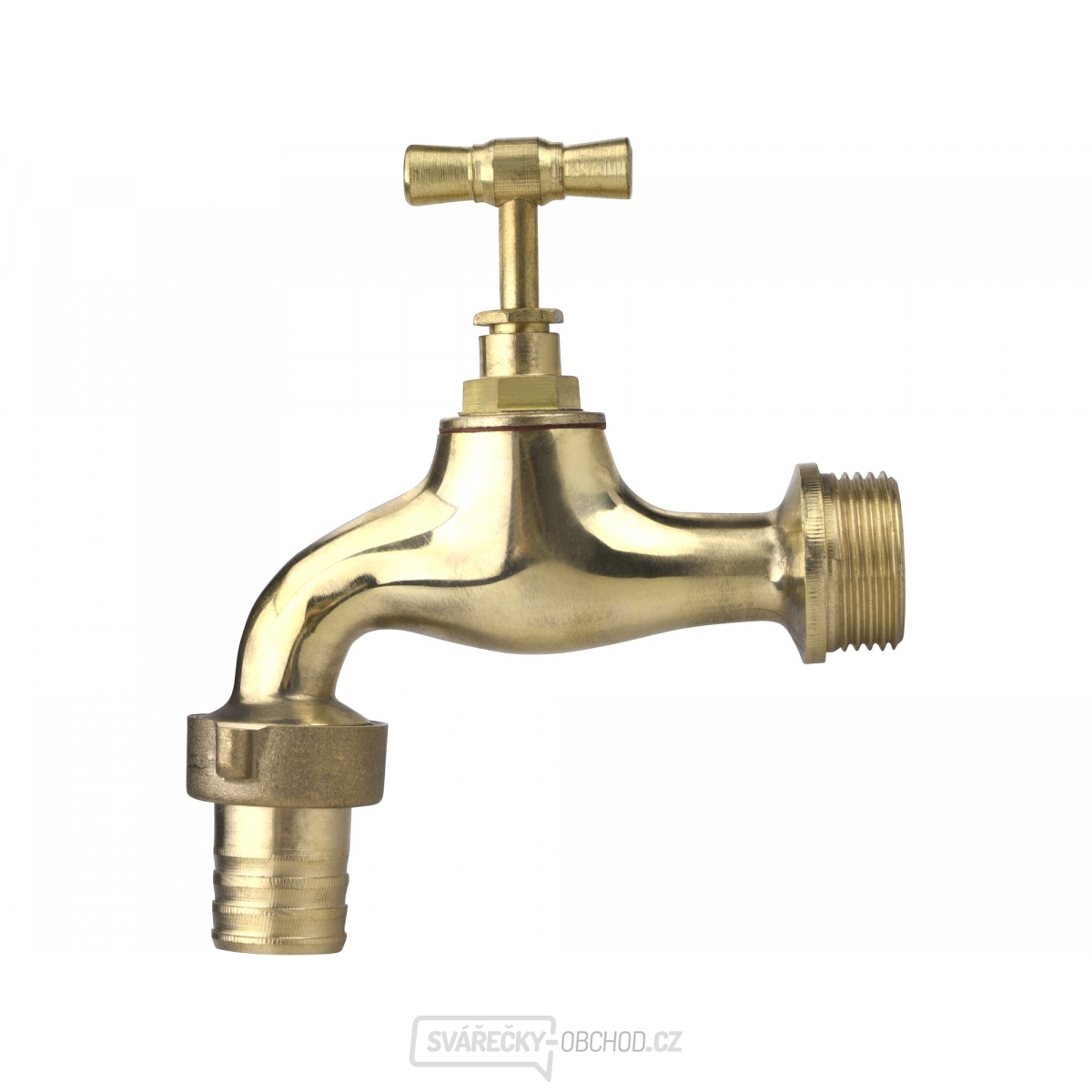 Kohoutek zahradní, 3/4", MOSAZ