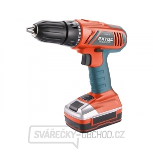 Vrtací šroubovák aku, 18V Li-ion, 1500mAh, LI 18 CD gallery main image