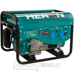 Elektrocentrála benzínová a plynová (LGP/CNG) 6,3HP, HERON Elektrocentrála benzínová a plynová (LGP/CNG) 6,3HP, HERON gallery main image