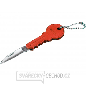 Nůž s rukojetí ve tvaru klíče, nerez - 100/60mm