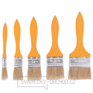 Štětce ploché 12-25-38-50-63mm - sada 5 ks Štětce ploché 12-25-38-50-63mm - sada 5 ks gallery main image