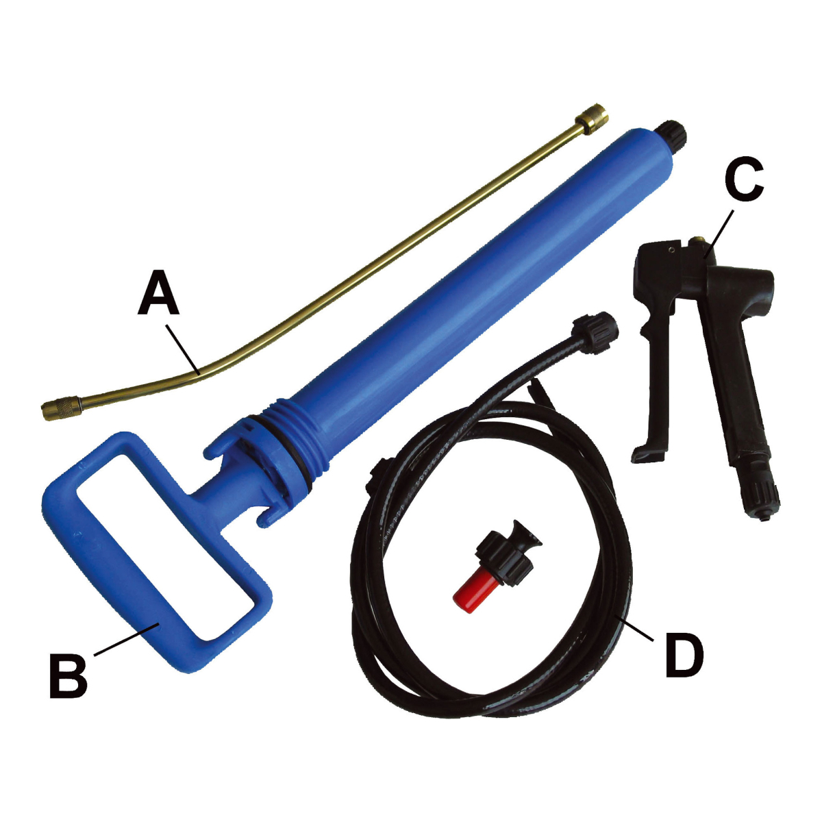 EXTOL CRAFT Náhradní díly pro 92602 a 92603 (žlutomodrý design), pumpa 92603A