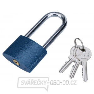 Zámek visací litinový, prodloužený, 52mm Zámek visací litinový, prodloužený, 52mm gallery main image