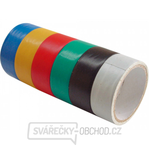 Pásky izolační PVC 19mm x 3m - 6 ks