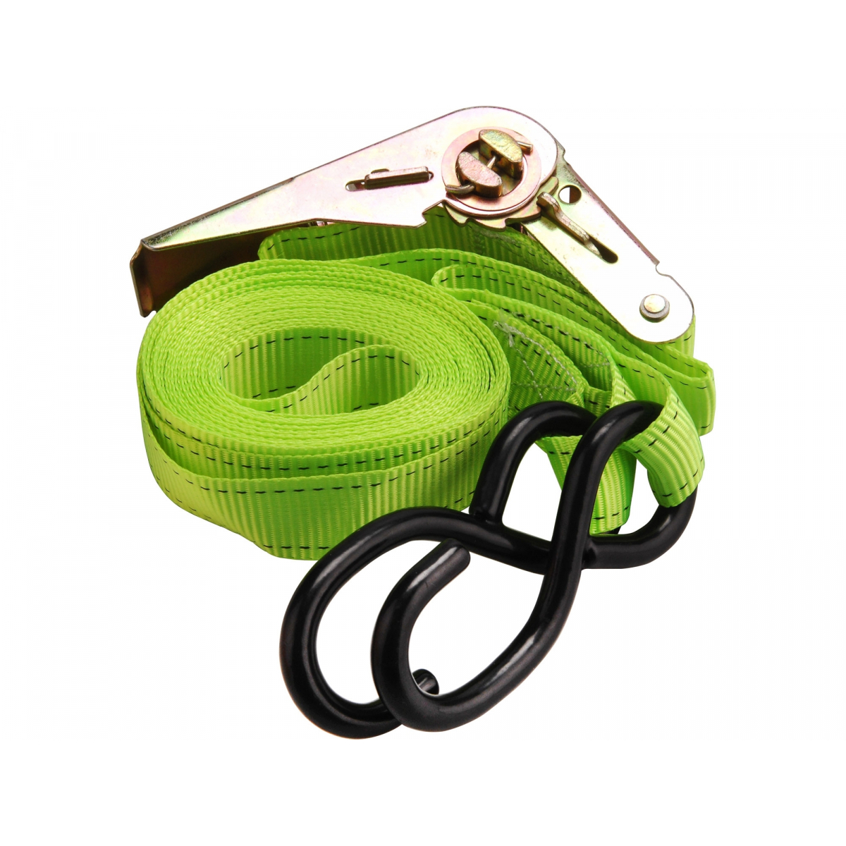 Pás upínací ráčnový s háky, 5m x 25mm, PES 96701