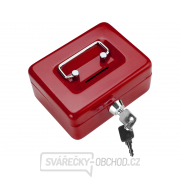 Schránka na peníze přenosná, 125x95x55mm Schránka na peníze přenosná, 125x95x55mm náhled