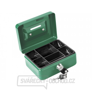 Schránka na peníze přenosná, 125x95x55mm Schránka na peníze přenosná, 125x95x55mm gallery main image