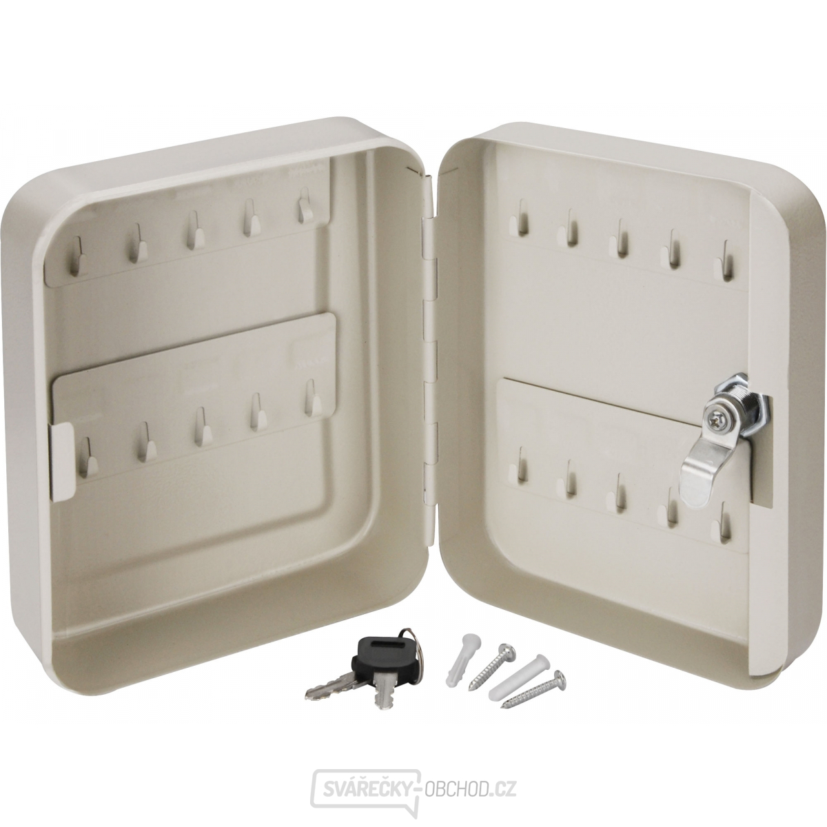 Schránka na klíče, 200x160x80mm