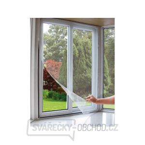 Síť okenní proti hmyzu, 100x130cm, PES