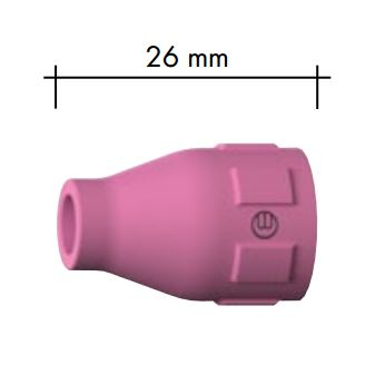 Binzel Keramická hubice 10,0/26 mm standard ABITIG GRIP 150/260 W 777.0083