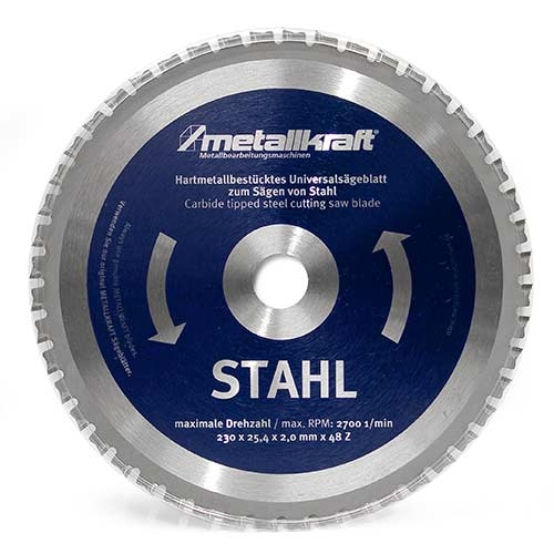 Metallkraft Pilový kotouč na ocel ø 230 mm 3850231