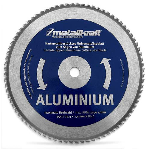 Metallkraft Pilový kotouč na hliník ø 355 mm 3853502