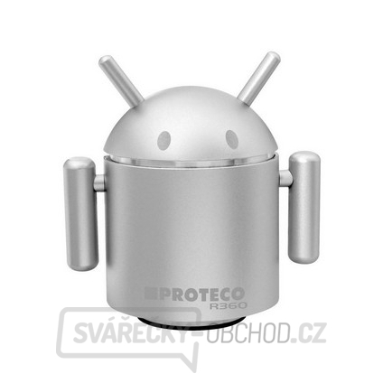 Reproduktor/rádio vibrační "R360" HiFi - stříbrný