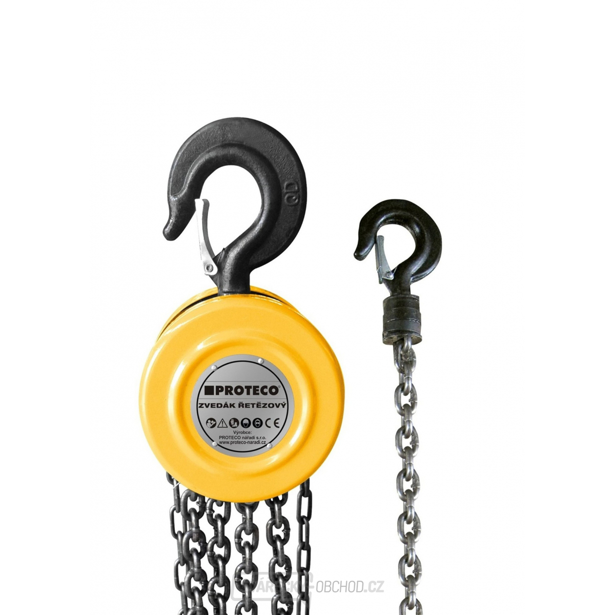 Zvedák řetězový 0.5t (2.5m)