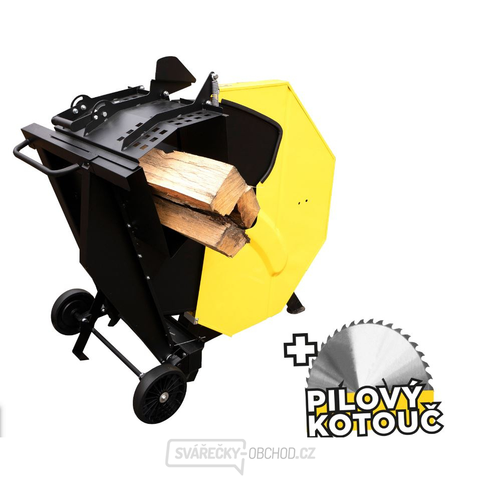 Pila kolébková 4kW, 400V (cirkulárka) + Pilový kotouč