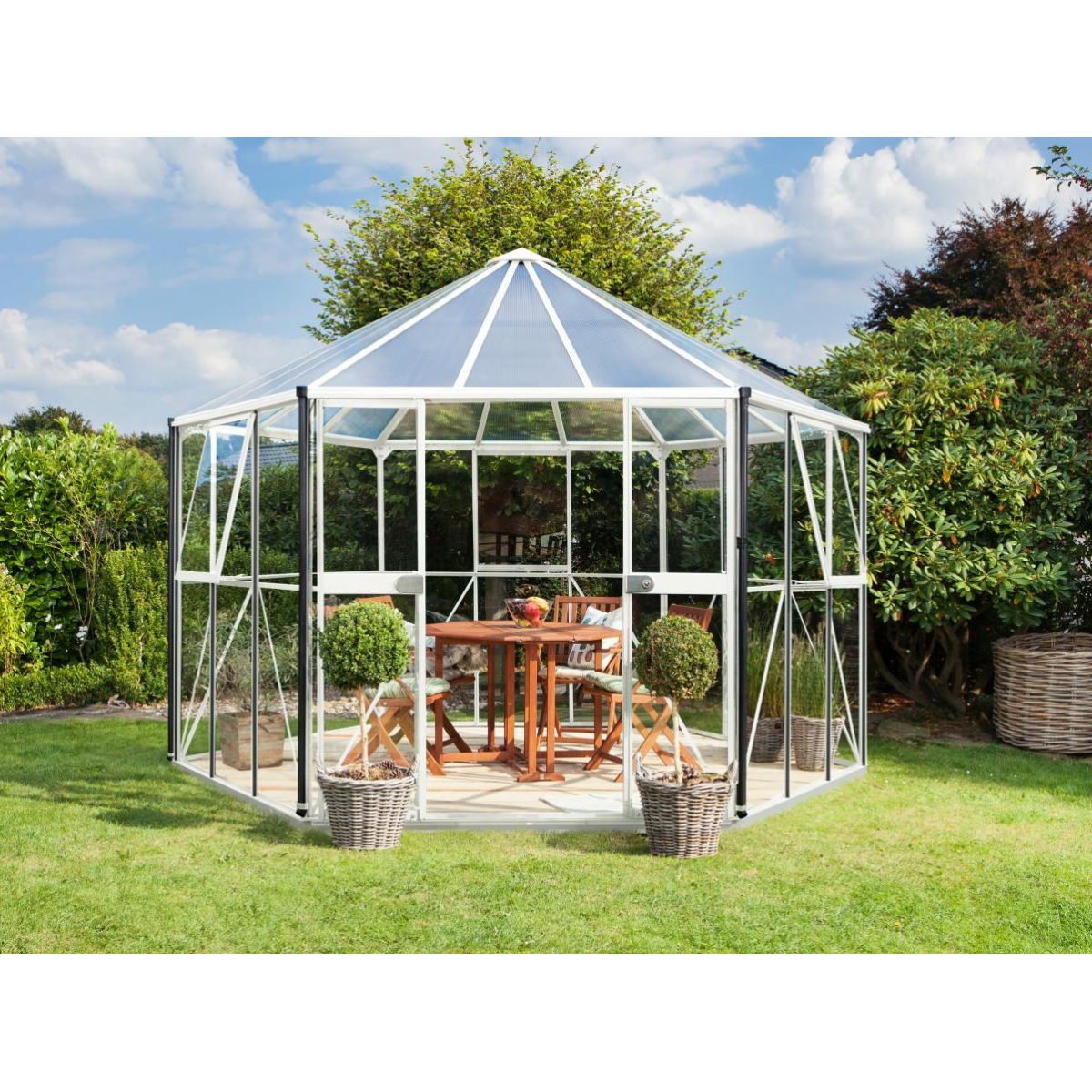 Vitavia Garden Zahradní pavilon VITAVIA HERA 9000 stříbrný LG55