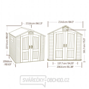 Zahradní domek LIFETIME 60014 / 60190 FOX náhled