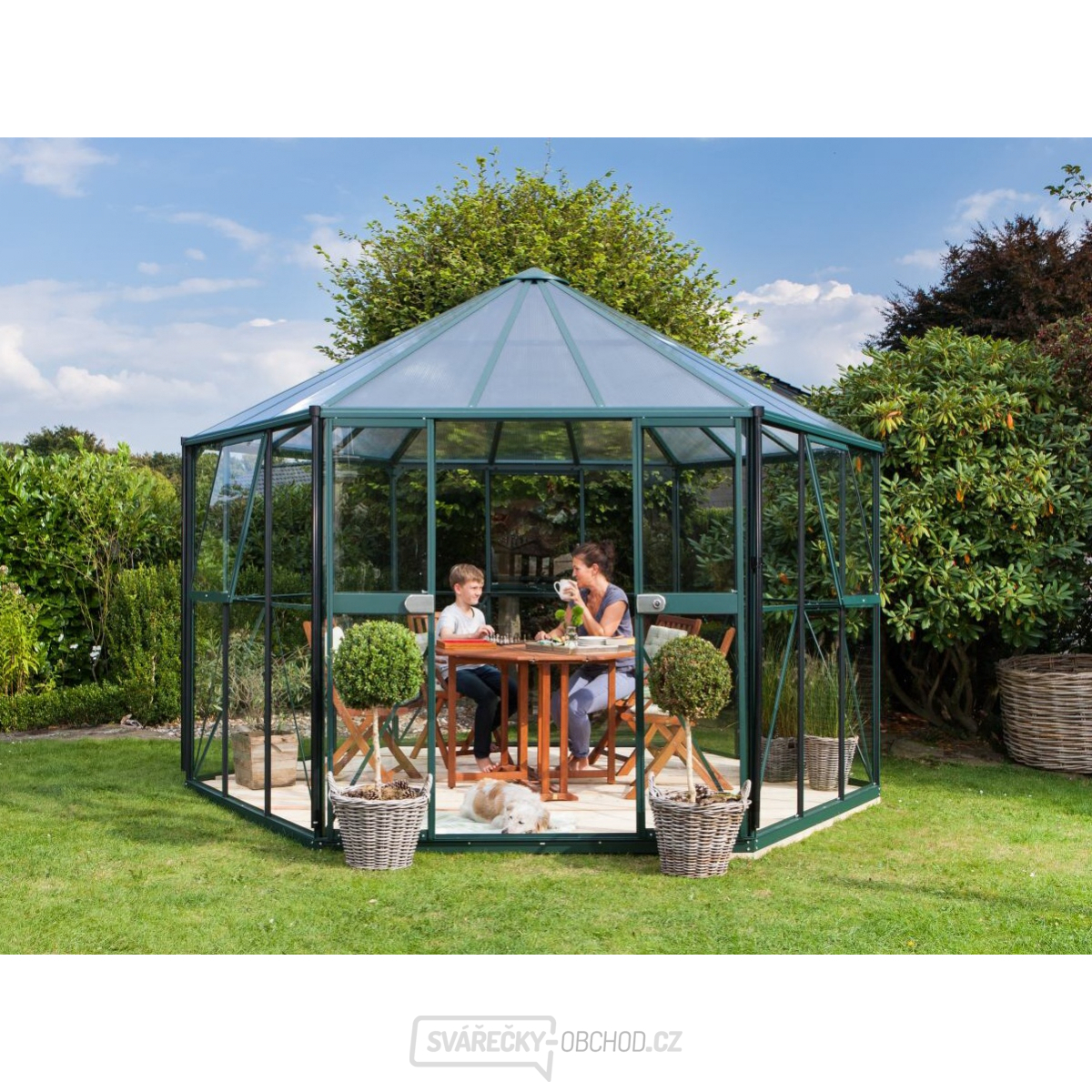 Zahradní pavilon VITAVIA HERA 9000 zelený